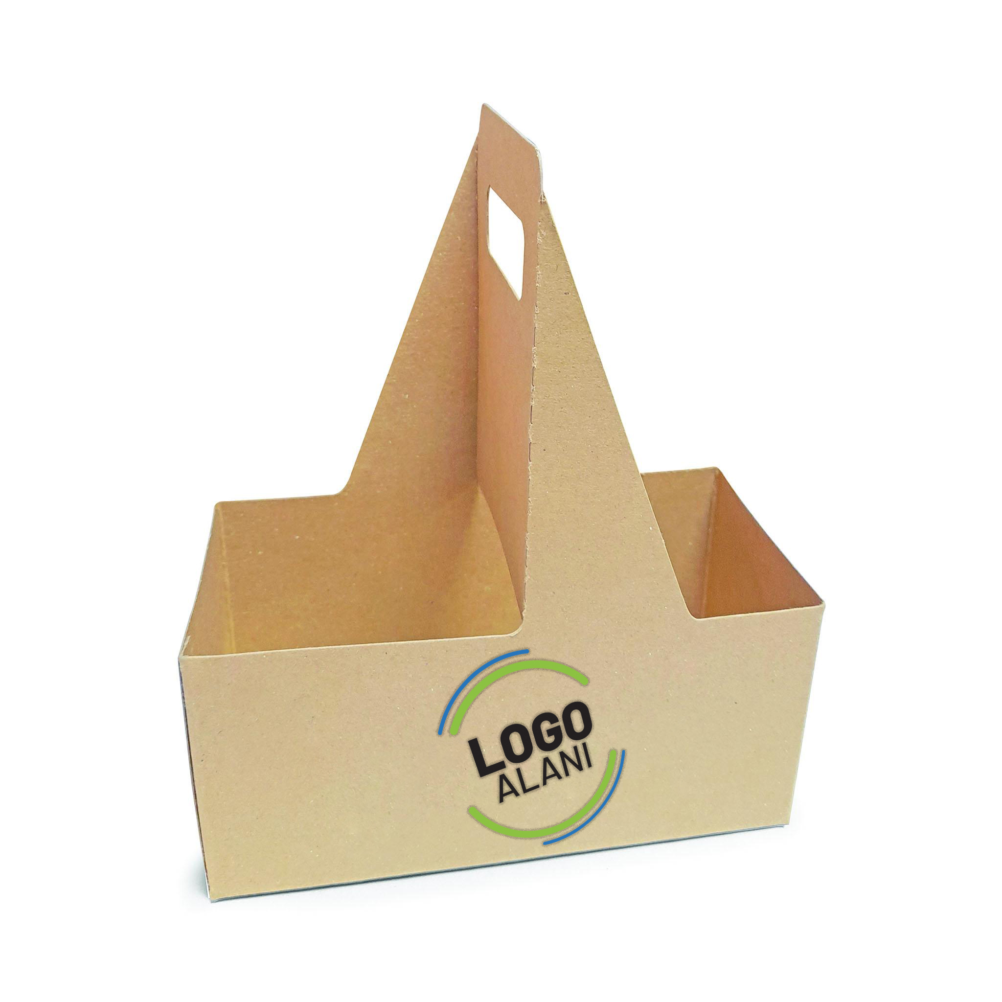 Karton Bardak Taşıma Çantası Baskılı